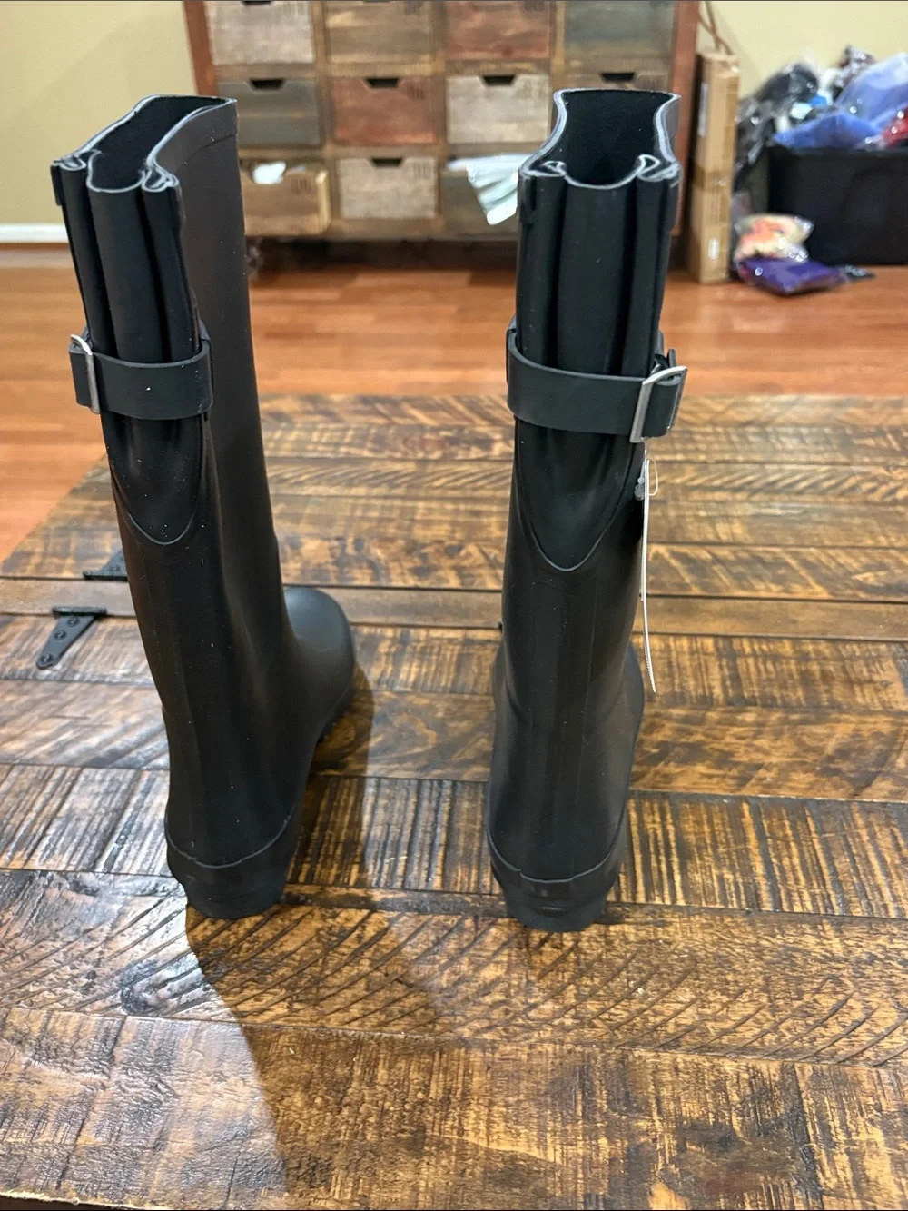 Classic Waterproof Black Rain Boots for Women Mid-Calf by Target a new day